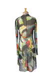 Carmen Sheer Mid Length Print Duster