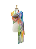 MORGAN Long And Wide Sheer Shawl Stole Wrap Cover