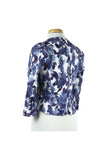 CALISTA Textured Floral 3/4 Sleeves Bolero Jacket