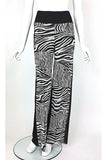 ZEBRA Long Palazzo Pants